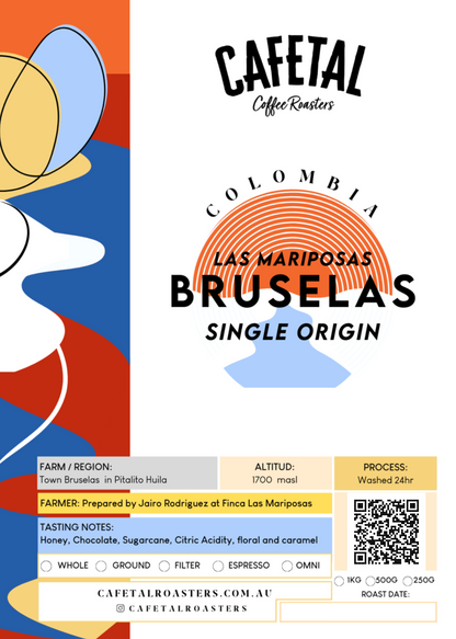 Single Origin - Bruselas, Las Mariposas, Washed